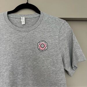 BRAND NEW T-Shirt with Pink Donut Patch